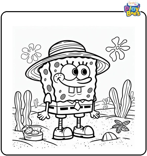 Sandy Spongebob Coloring Page Sandy Spongebob Coloring Page