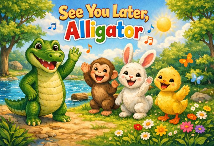 See You Later, Alligator Nursery Rhyme With Lyrics