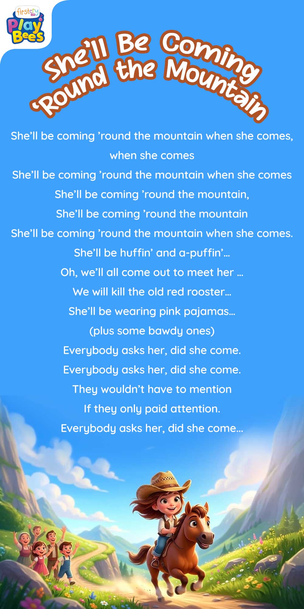 She’ll Be Coming ‘Round the Mountain Song Lyrics