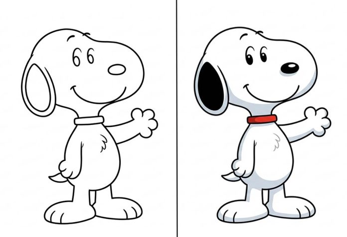 Snoopy Coloring Pages – Free Printable Sheets & Pictures