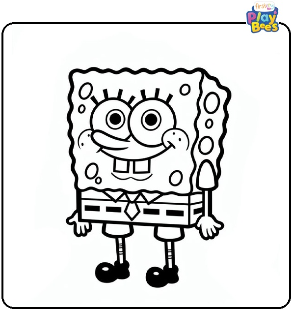 Sponge Bob Square Pants Coloring Page Sponge Bob Square Pants Coloring Page