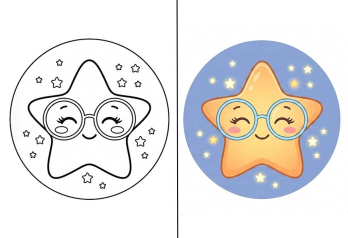 Star Coloring Pages – Free Printable Sheets & Images