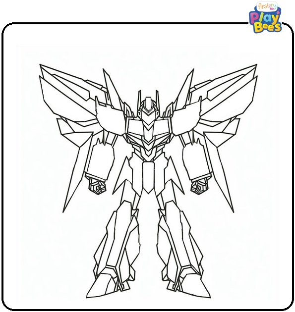 Starscream Coloring Page