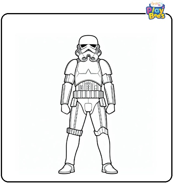 Stormtrooper Coloring Page