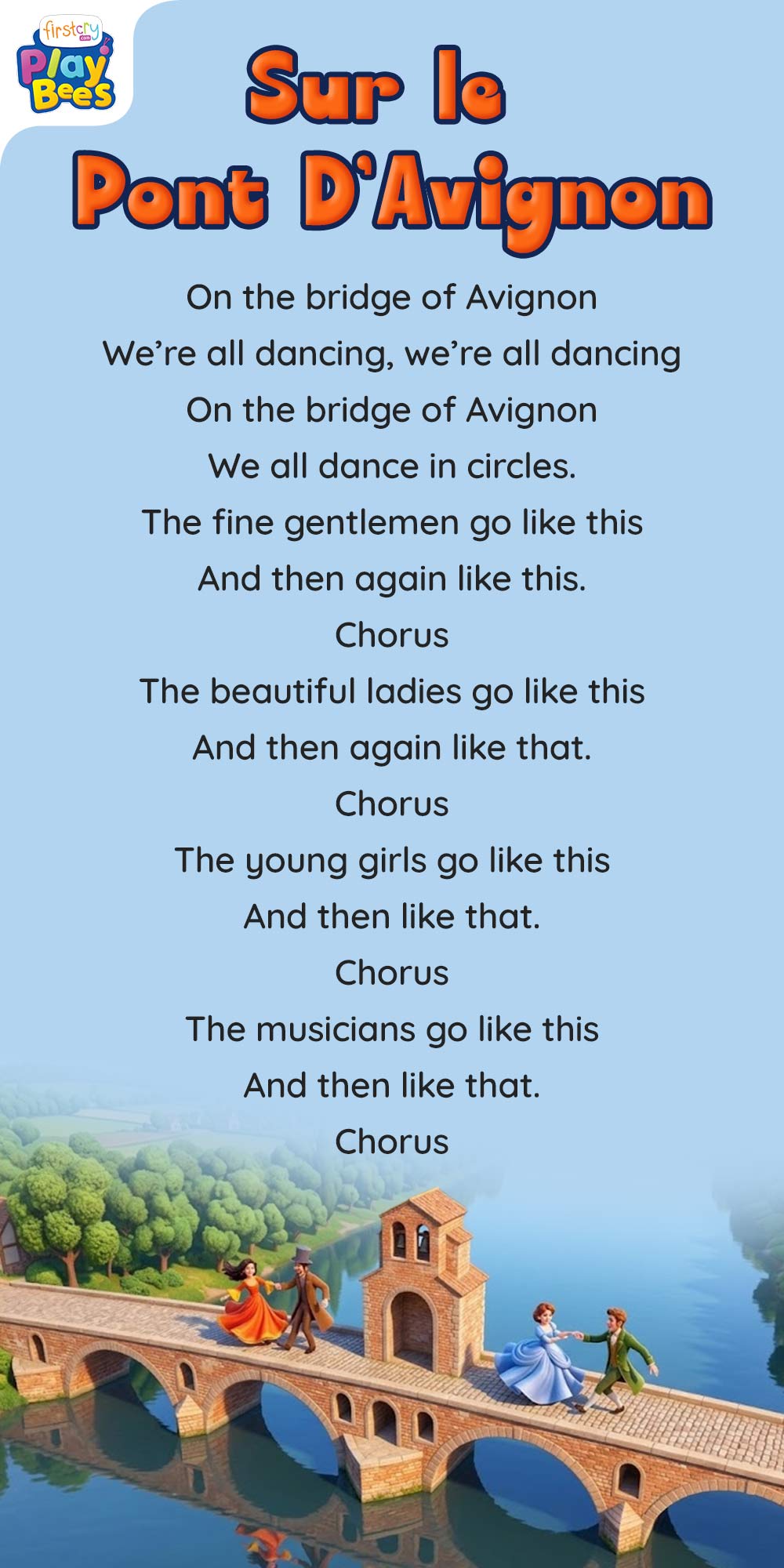 Sur le Pont D’Avignon Song Lyrics