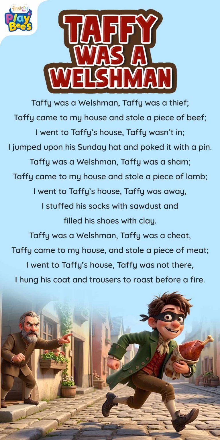 Welshman Taffy was a Welshman Lyrics - Nursery Rhyme & Song