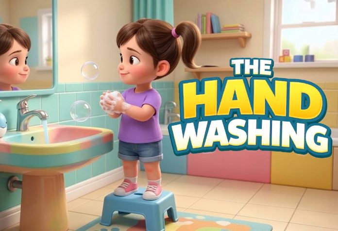 The Hand Washing Nursery Rhyme With Lyrics