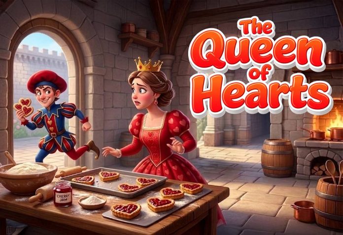 The Queen of Hearts Nursery Rhyme With Lyrics