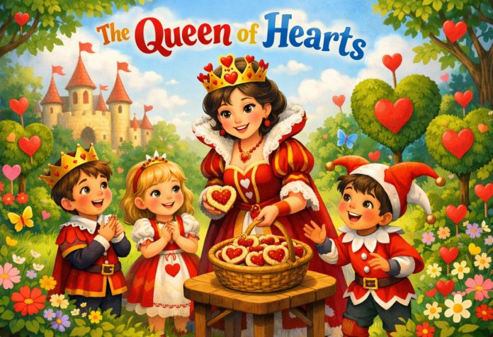 The Queen of Hearts Nursery Rhyme With Lyrics