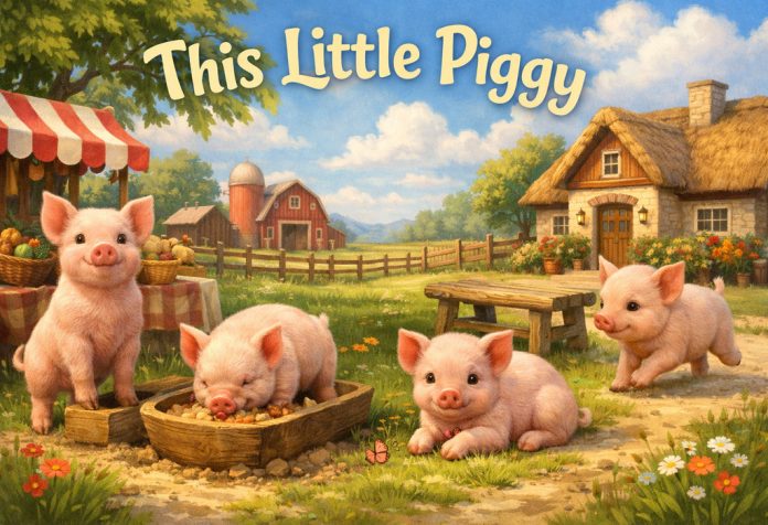 This Little Piggy Nursery Rhyme With Lyrics