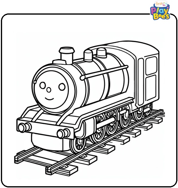 Thomas the Train Coloring Page