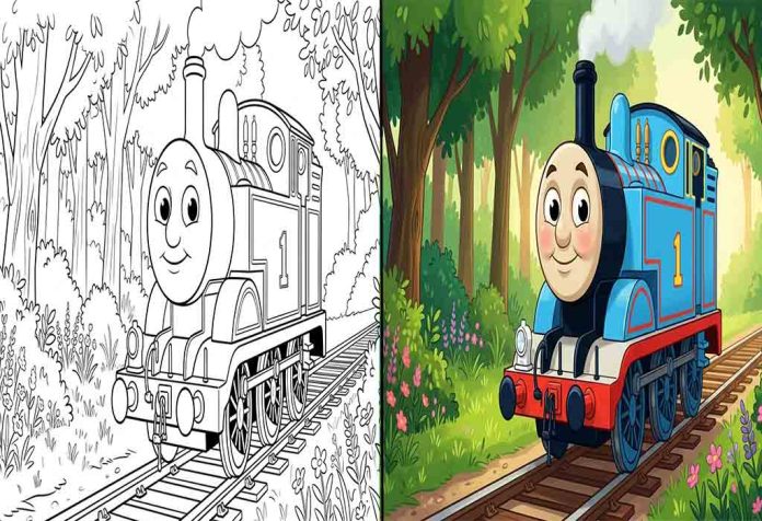 Thomas the Train Coloring Pages – Free Printable Sheets & Pictures