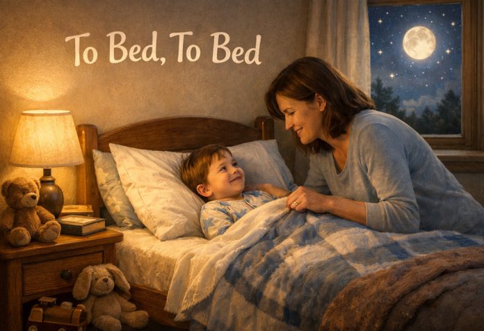 To Bed, To Bed Nursery Rhyme With Lyrics
