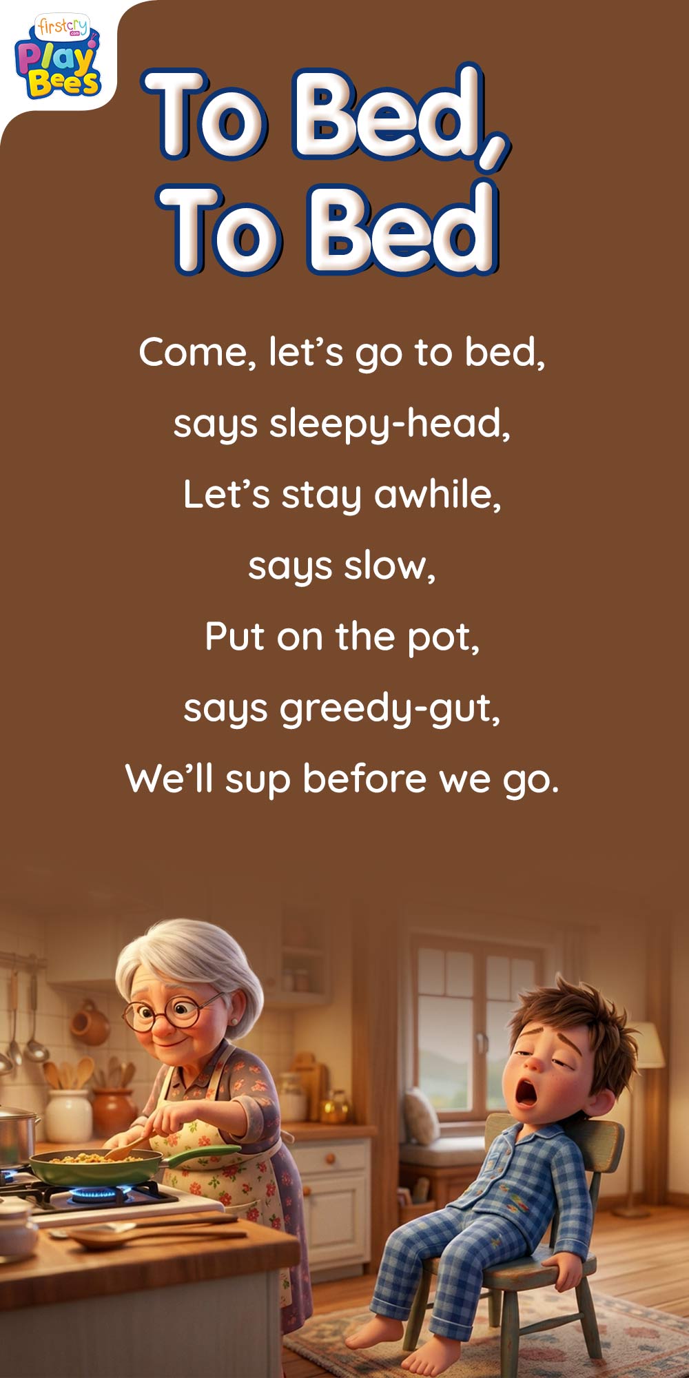 To Bed, To Bed Song Lyrics