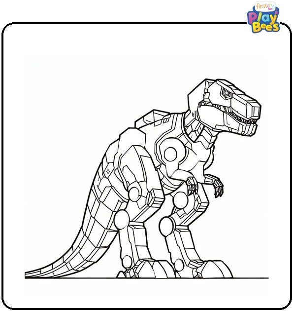 Transformers Dinobot Coloring Page