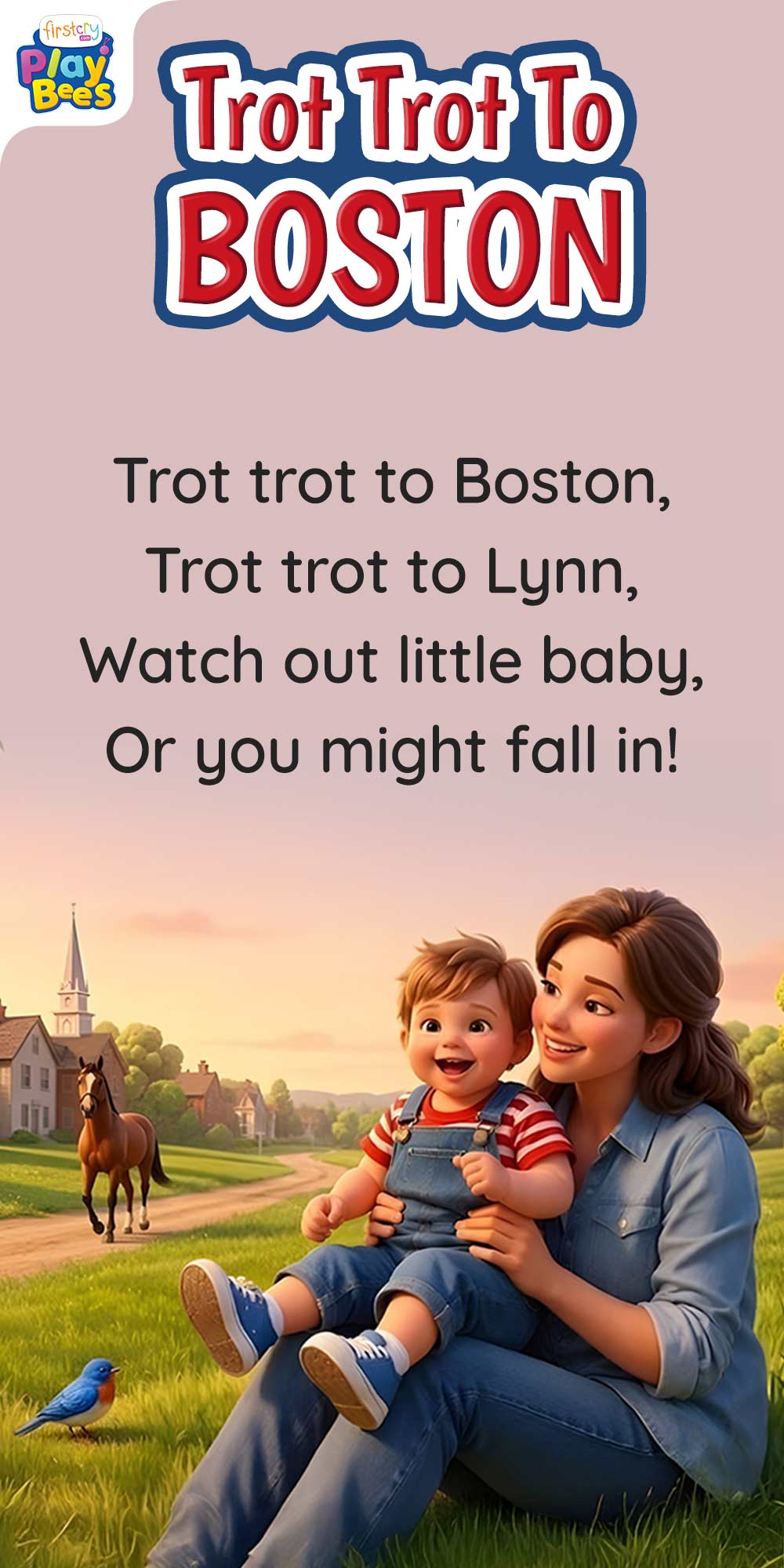 Trot Trot To Boston Song Lyrics