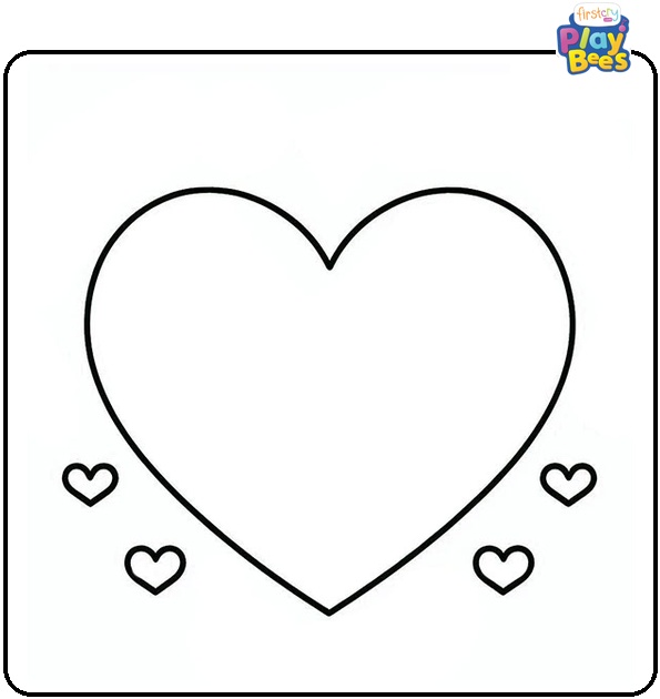 Valentine's Day Heart Coloring Page