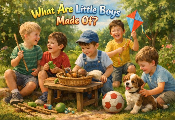 What Are Little Boys Made Of Nursery Rhyme With Lyrics