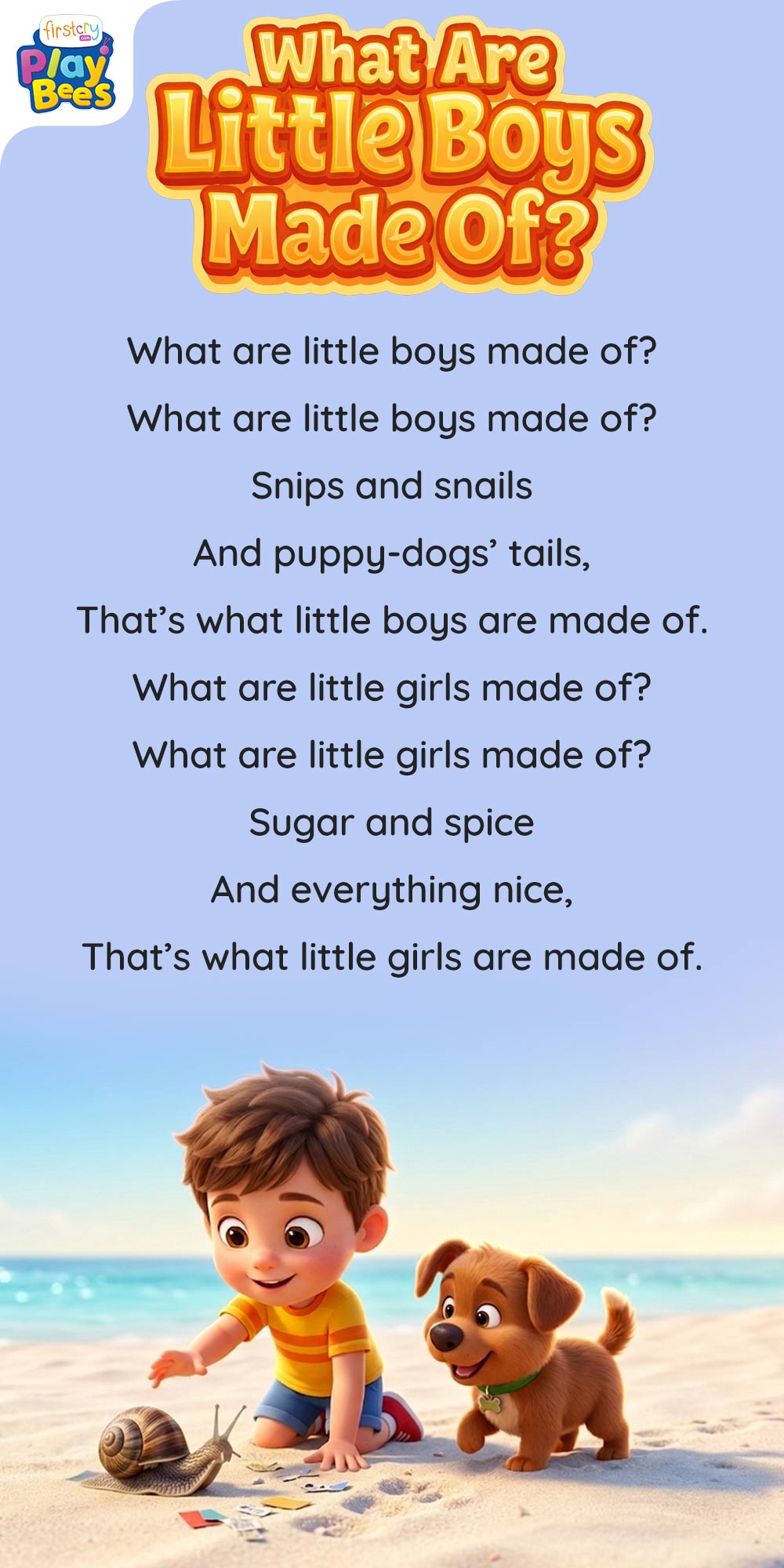 What Are Little Boys Made Of Song Lyrics