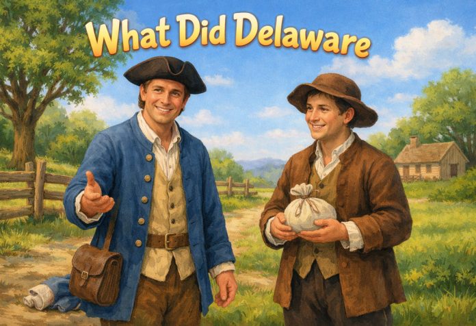What Did Delaware Nursery Rhyme With Lyrics
