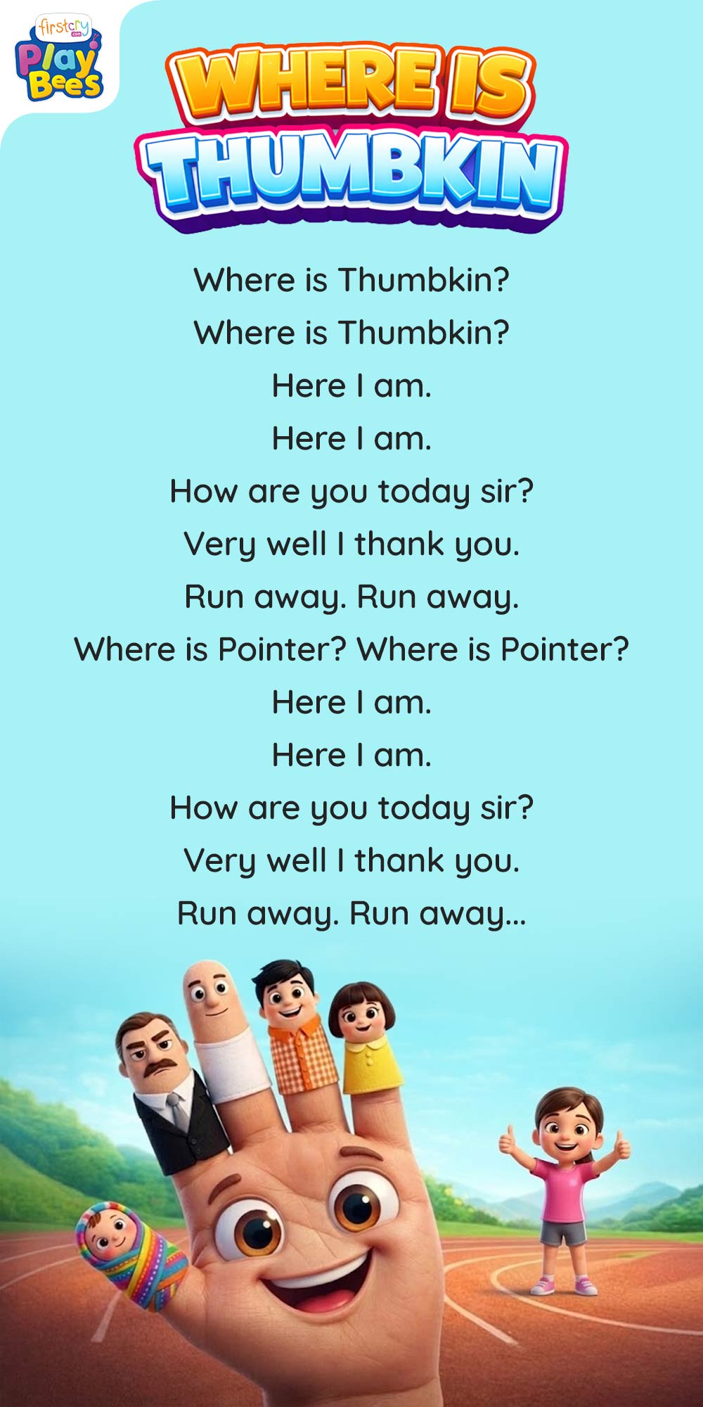 Where is Thumbkin Song Lyrics