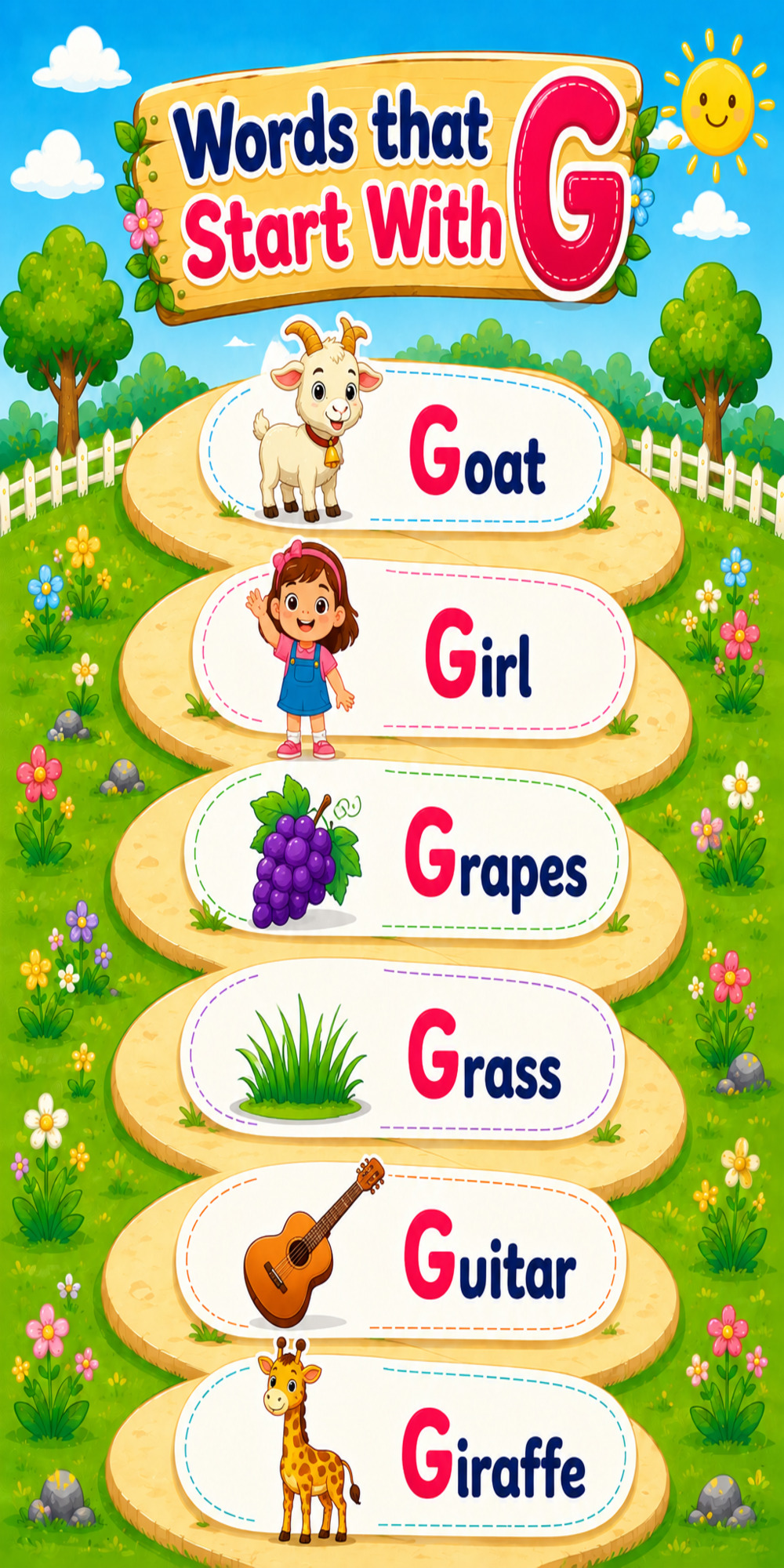 Word that Start With G
