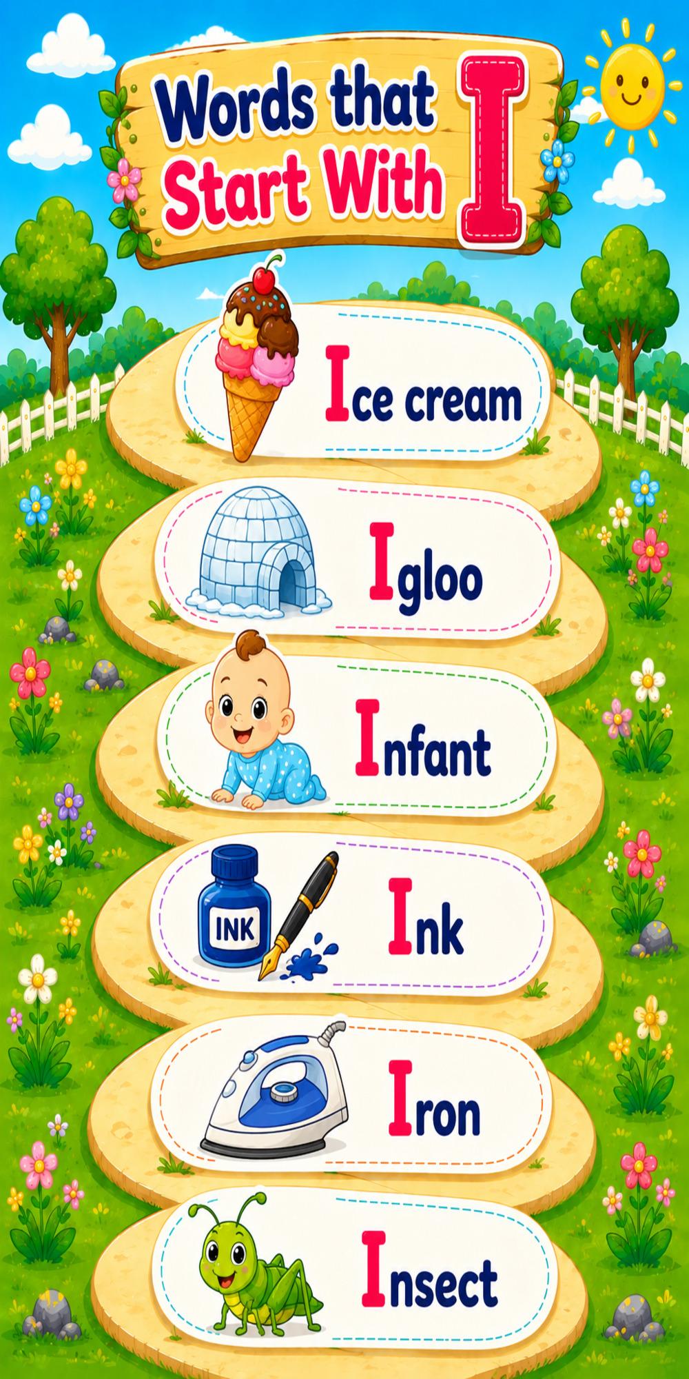 Word that Start With I