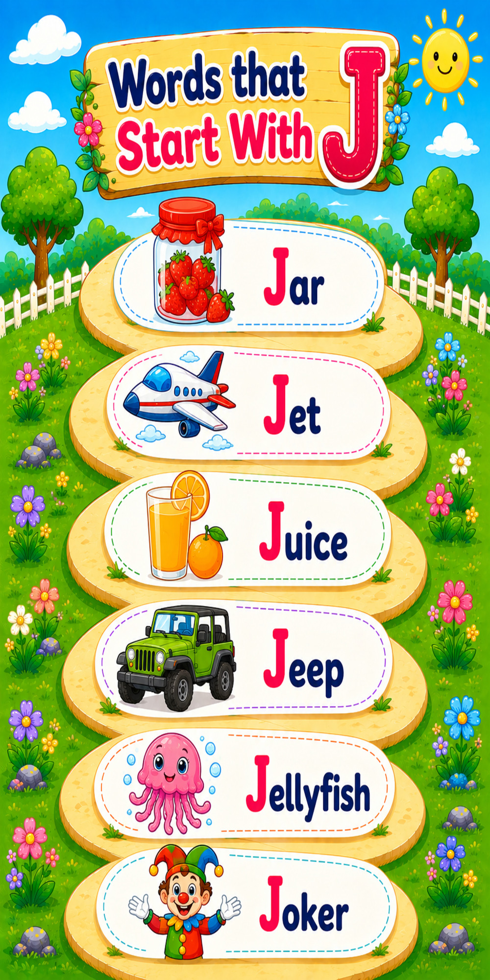Word that Start With J