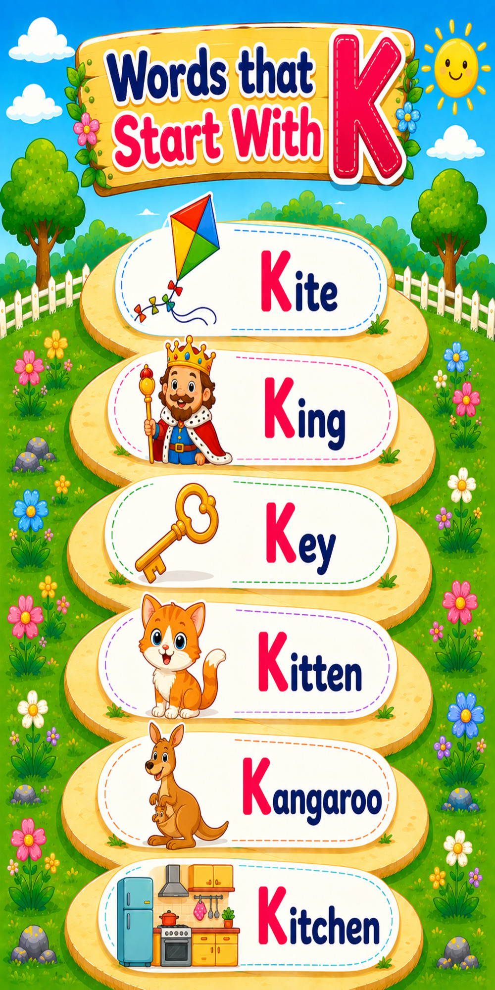 Word that Start With K