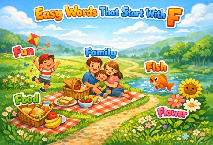 Words That Start With Letter F