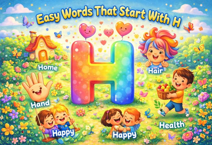 Words That Start With Letter H