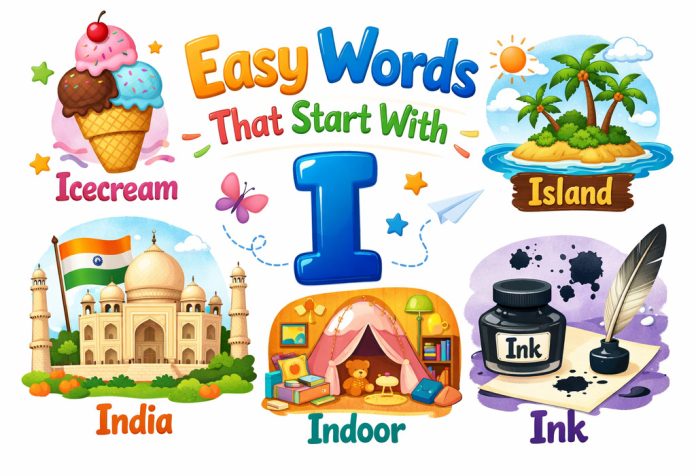 Words That Start With Letter I