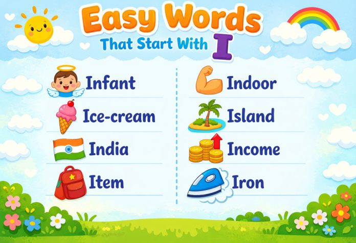 Words That Start With Letter I