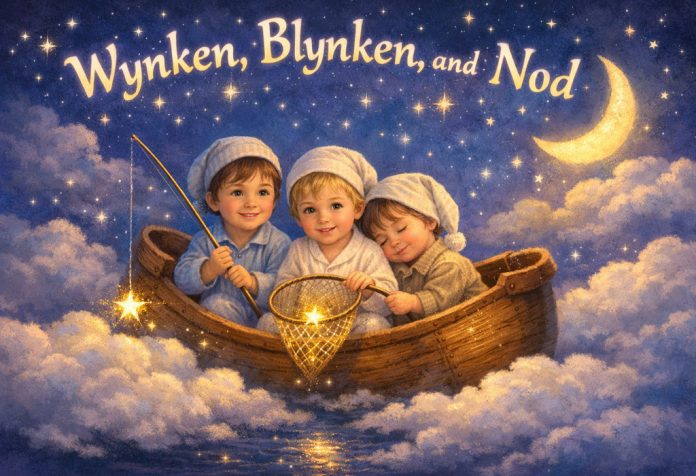 Wynken, Blynken, and Nod Nursery Rhyme With Lyrics