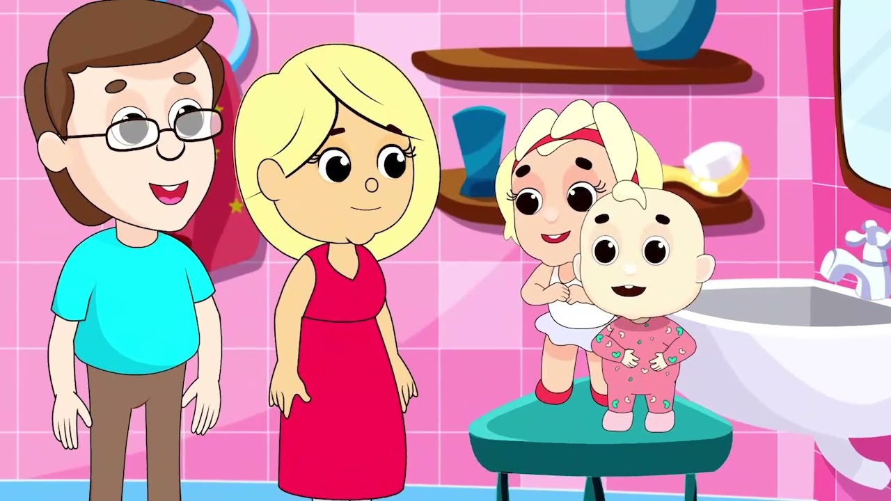 Brush Your Teeth Video | Nursery Rhyme with Lyrics for Kids