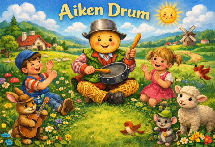 Aiken Drum Nursery Rhyme With Lyrics