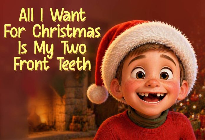 All I Want For Christmas Is My Two Front Teeth Nursery Rhyme With Lyrics