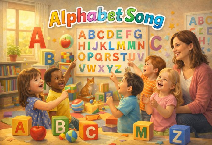 Alphabet Song Nursery Rhyme With Lyrics