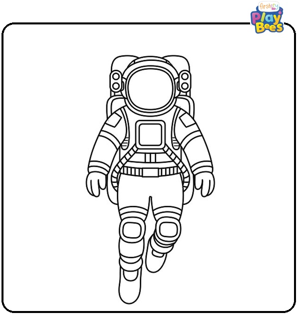 Astronaut Coloring Page