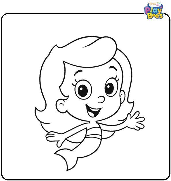 Bubble Guppies Molly Coloring Page Bubble Guppies Molly Coloring Page