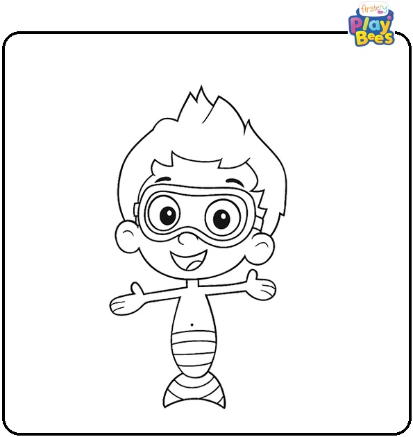 Bubble Guppies Nonny Coloring Page Bubble Guppies Nonny Coloring Page