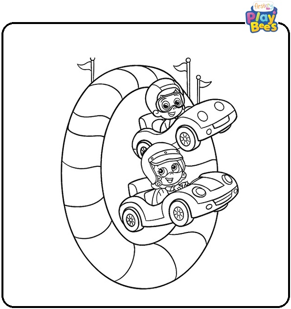Car from Bubble Guppies Coloring Page Car from Bubble Guppies Coloring Page