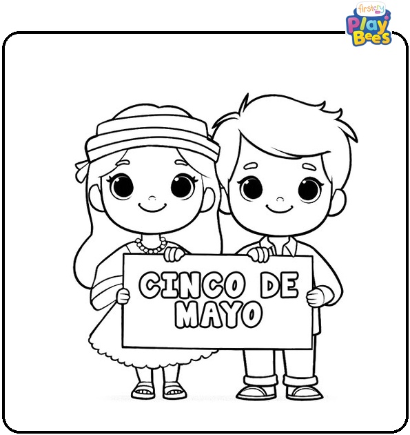 Cinco De Mayo Coloring Page