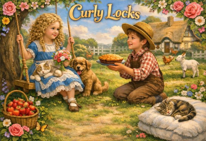 Curly Locks Nursery Rhyme With Lyrics
