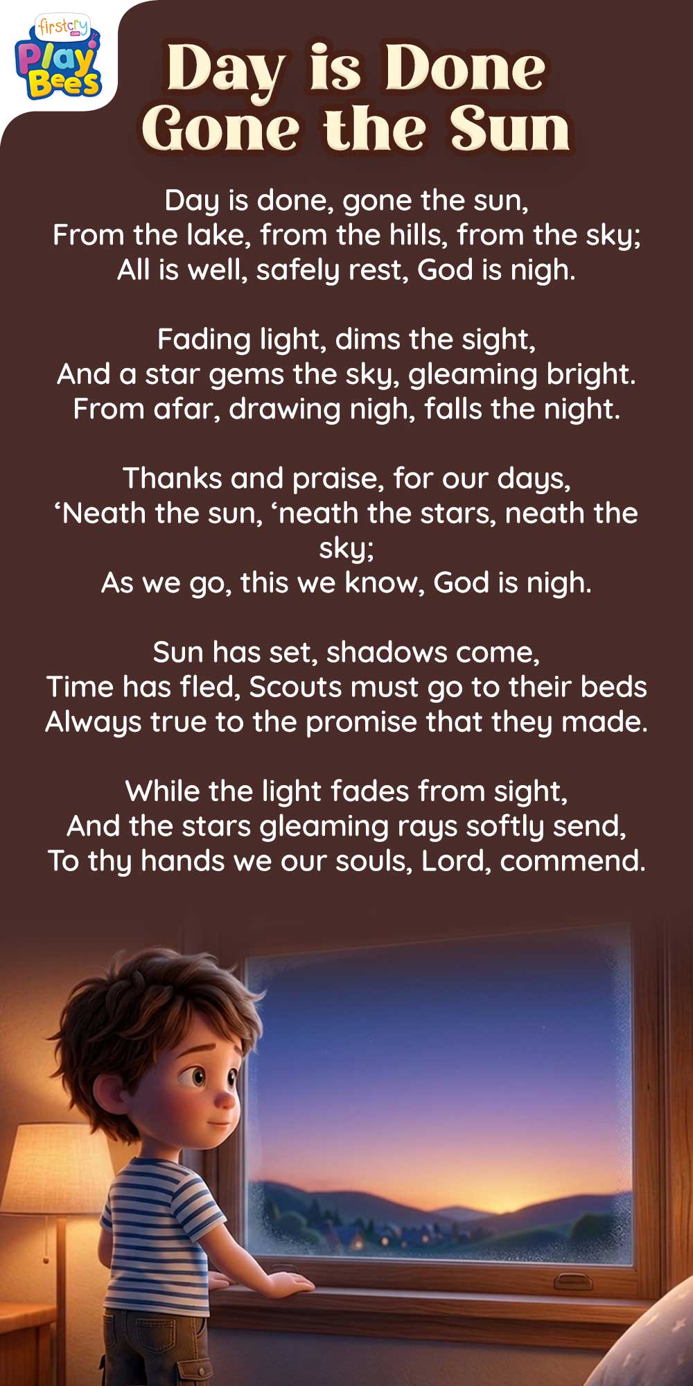 Day is Done Gone the Sun Song Lyrics