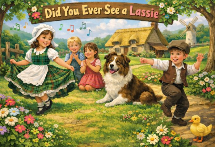 Did You Ever See a Lassie Nursery Rhyme With Lyrics
