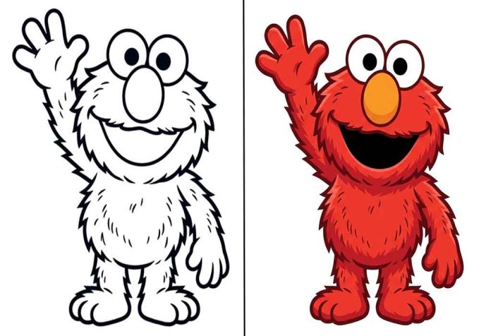 Elmo Coloring Pages – Free Printable Sheets & Pictures