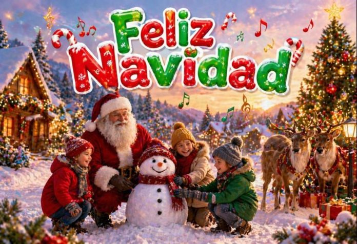 Feliz Navidad Nursery Rhyme With Lyrics