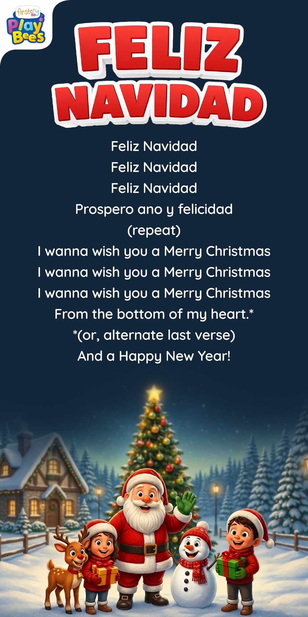 Feliz Navidad Song Lyrics