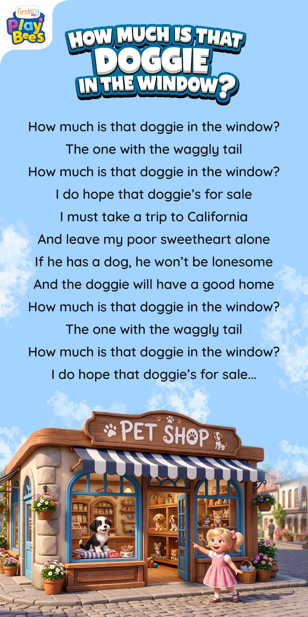How Much is That Doggie in the Window Song Lyrics